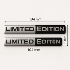 2x  Limited Edition Emblem  3D