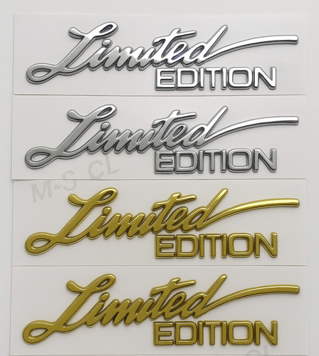 Limited edition metall - 3d,