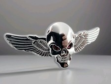 3D Totenkopf mit Flügel