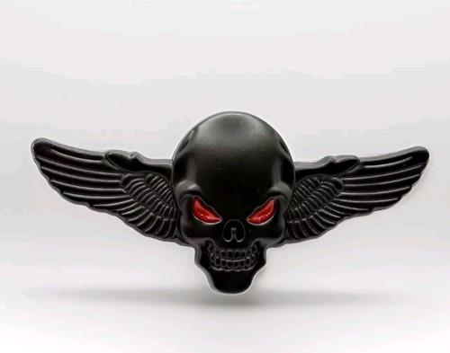 Metall totenkopf flügel - totenkopf,
